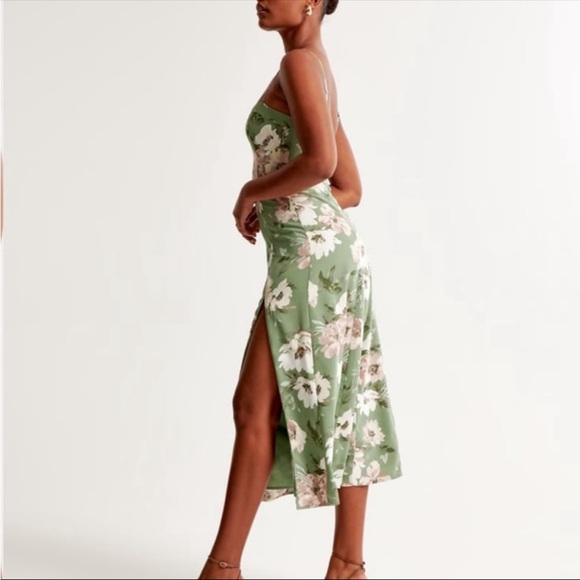 Abercrombie & Fitch Green Camille Dress - Picture 5 of 8